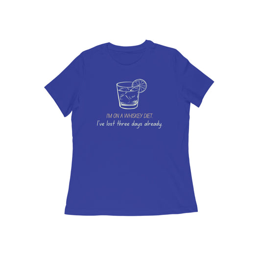 Whiskey Diet Women's Tshirt