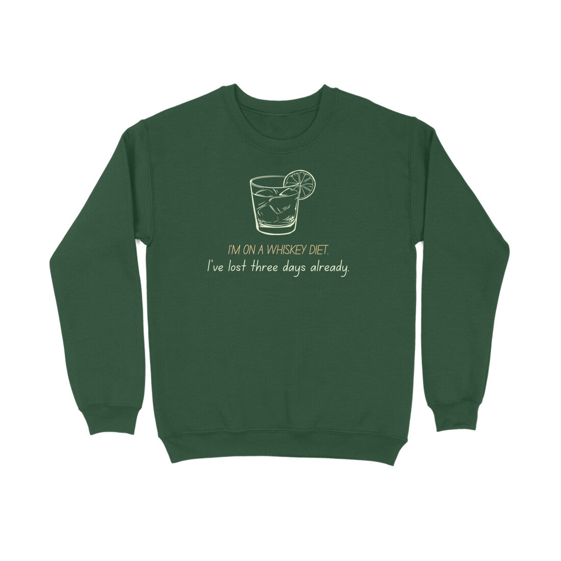 Whiskey Diet Unisex Sweatshirt