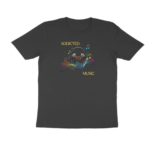 Addicted To Music Men's Tshirt